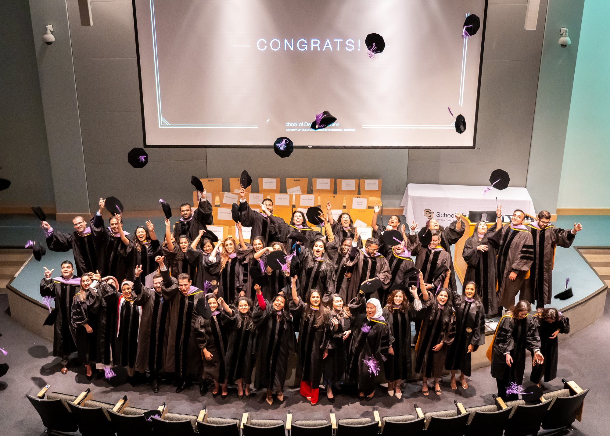 A Time to Celebrate 40 International Dentists Earn DDS Degrees in the US